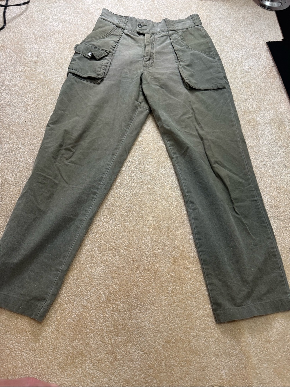 Cabela's Men's Olive Utility Cargo Pants men’s size 32.